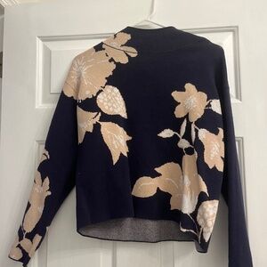 Anthropologie Carys Mock Neck Sweater